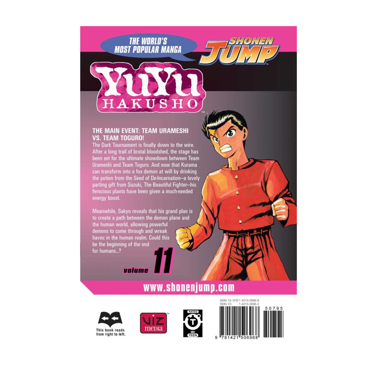 Yu Yu Hakusho, Volume 11: Eat or Be Eaten!!