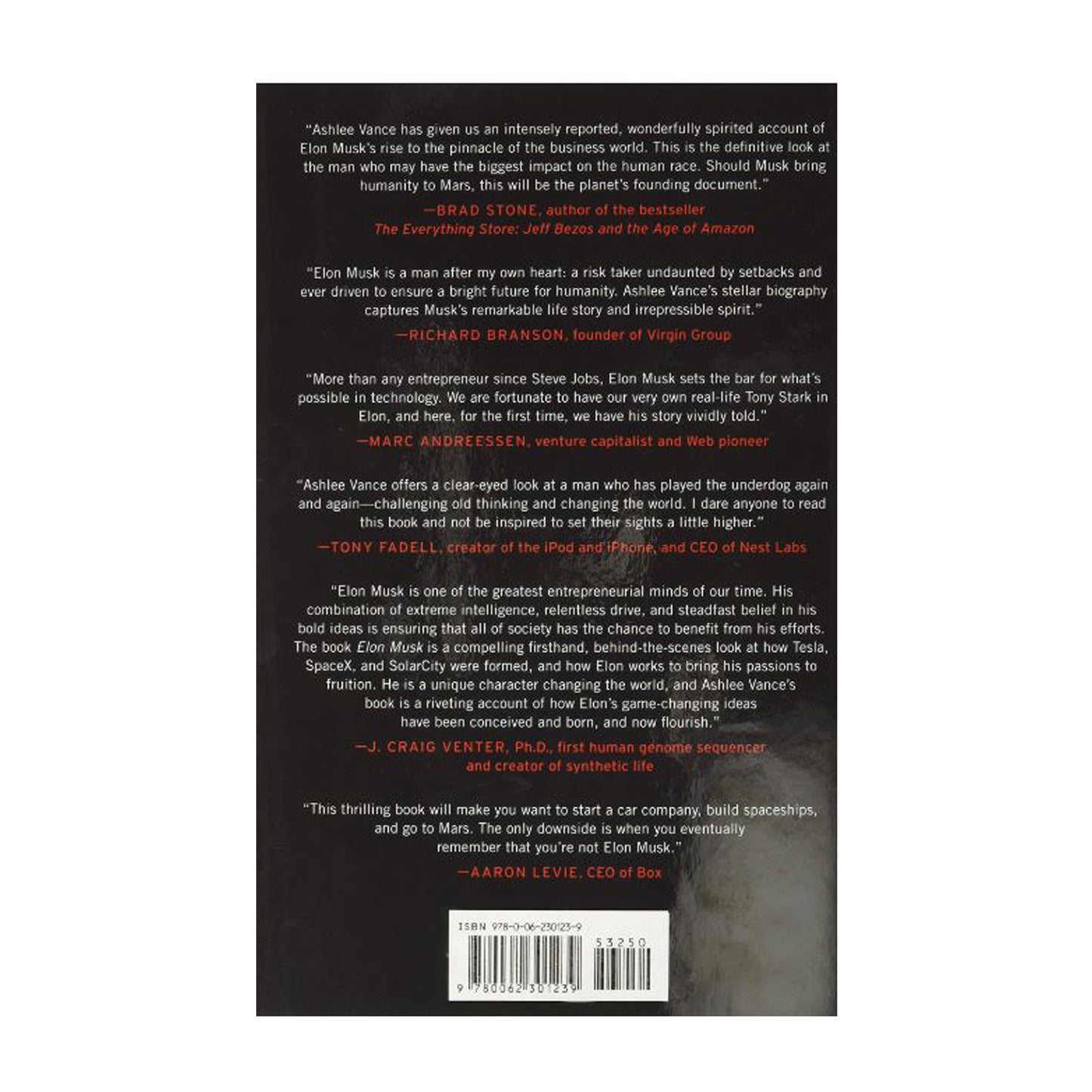 Elon Musk: Tesla, SpaceX, and the Quest for a Fantastic Future