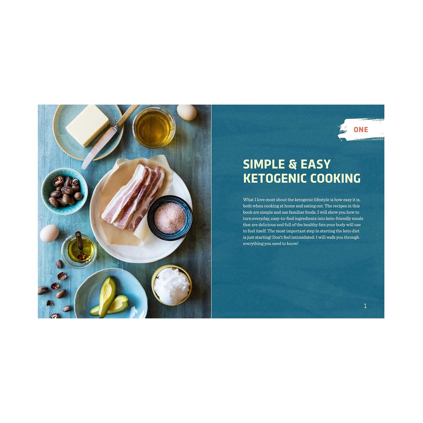 The Easy 5-Ingredient Ketogenic Diet Cookbook: Low-Carb, High-Fat Recipes for Busy People on the Keto Diet