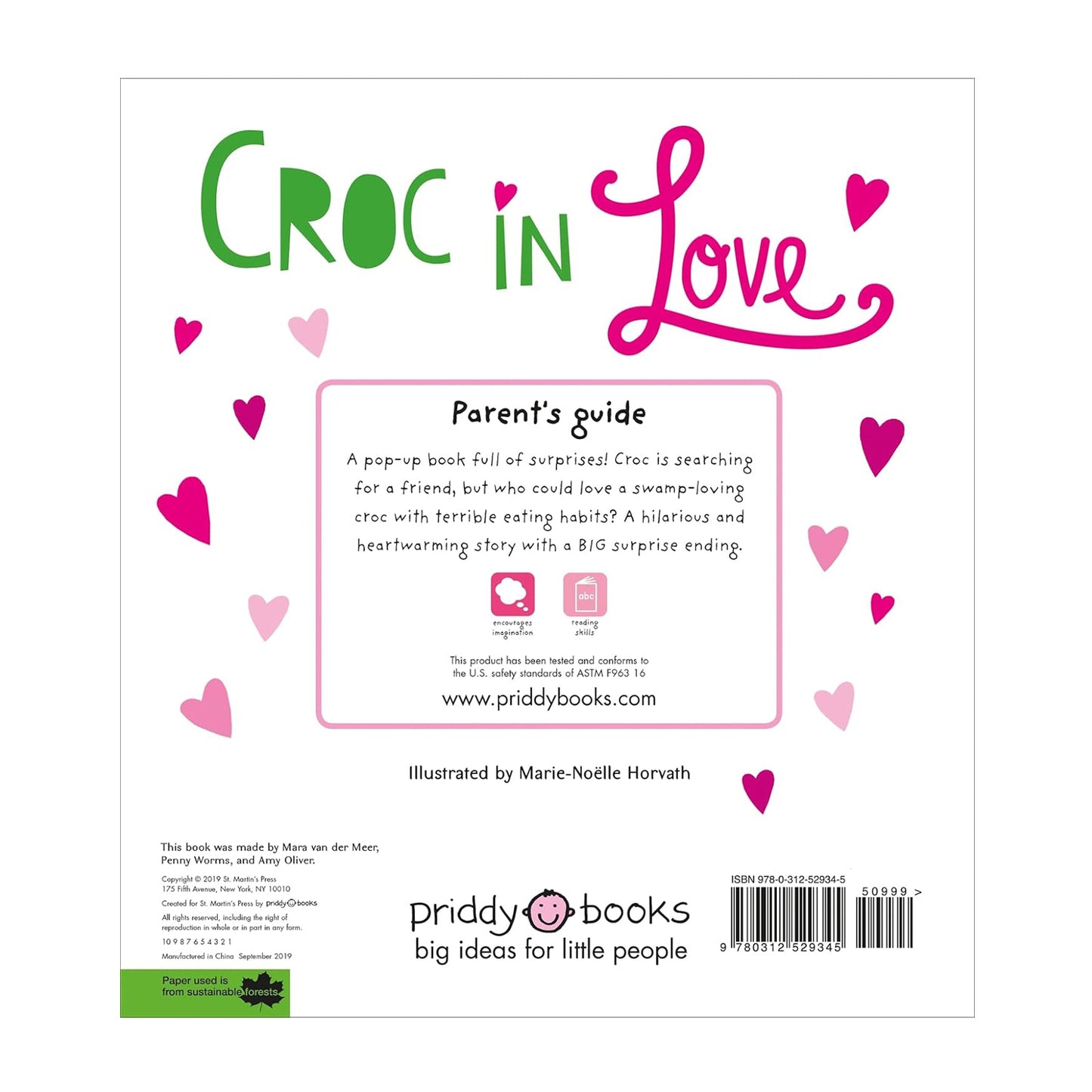 Pop-Up Friends: Croc in Love: Full of Pop-Up Fun!