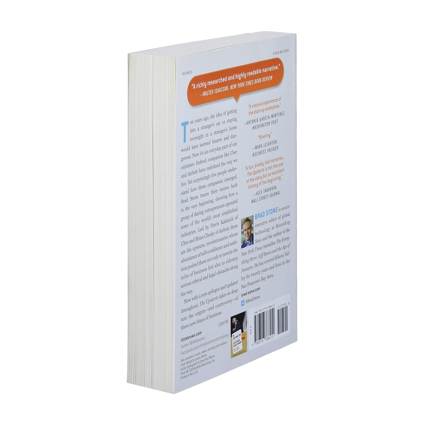 The Upstarts: Uber, Airbnb, and the Battle for the New Silicon Valley