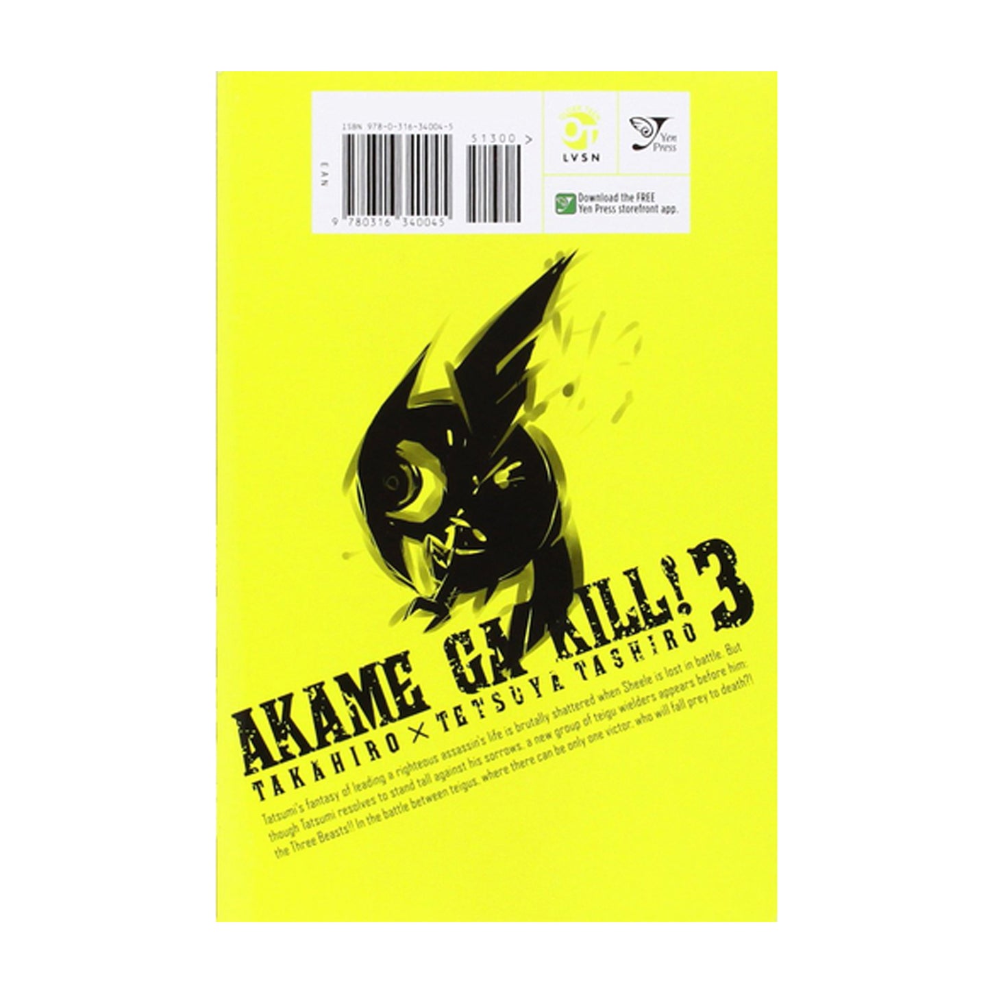 Akame ga KILL!, Volume 3