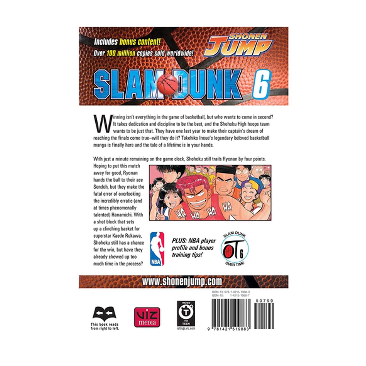 Slam Dunk, Volume 6