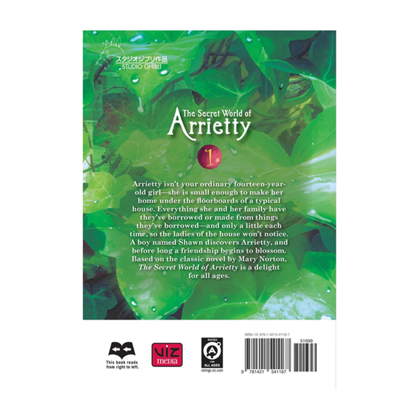 The Secret World of Arrietty Film Comic, Vol. 1