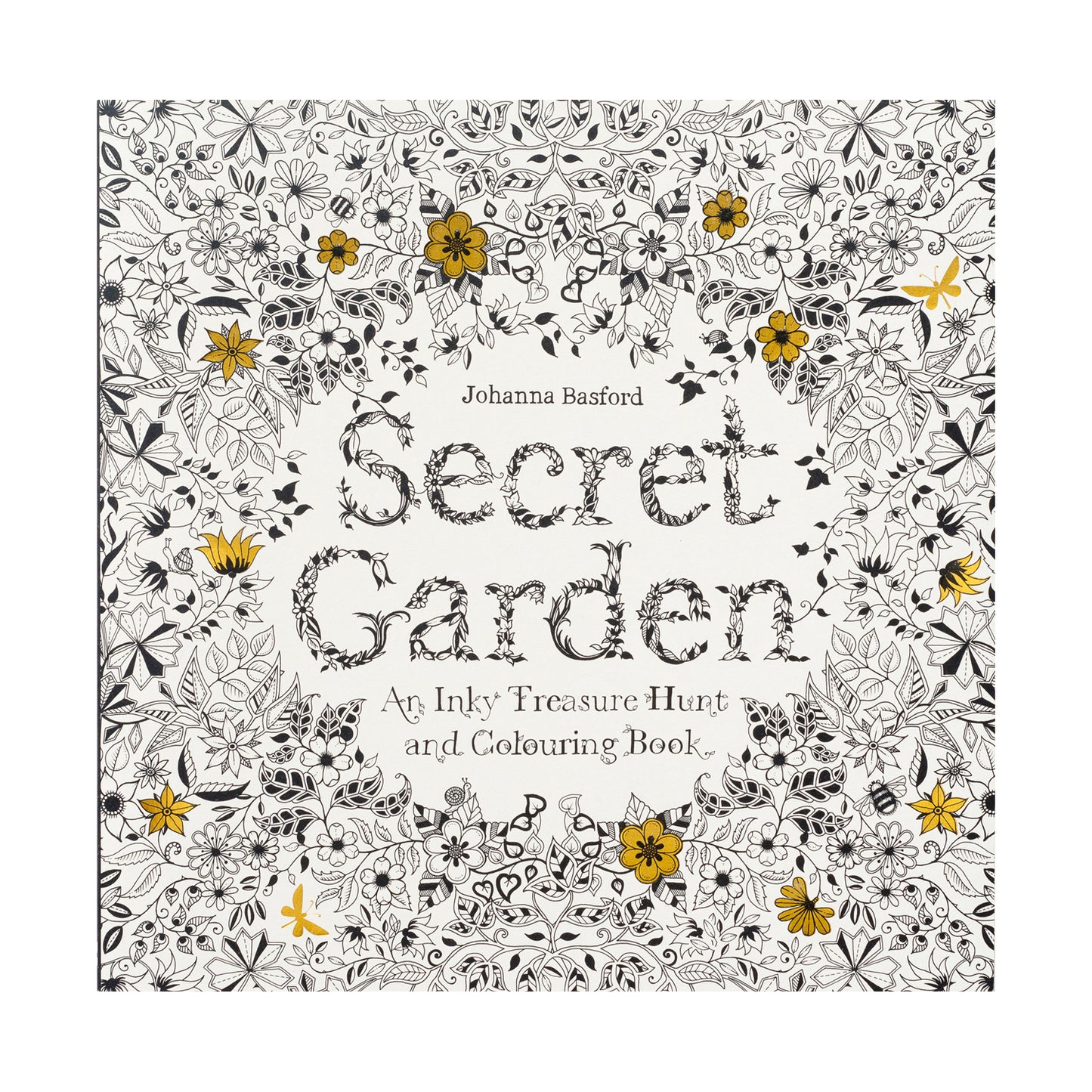 Secret Garden: An Inky Treasure Hunt and Coloring Book