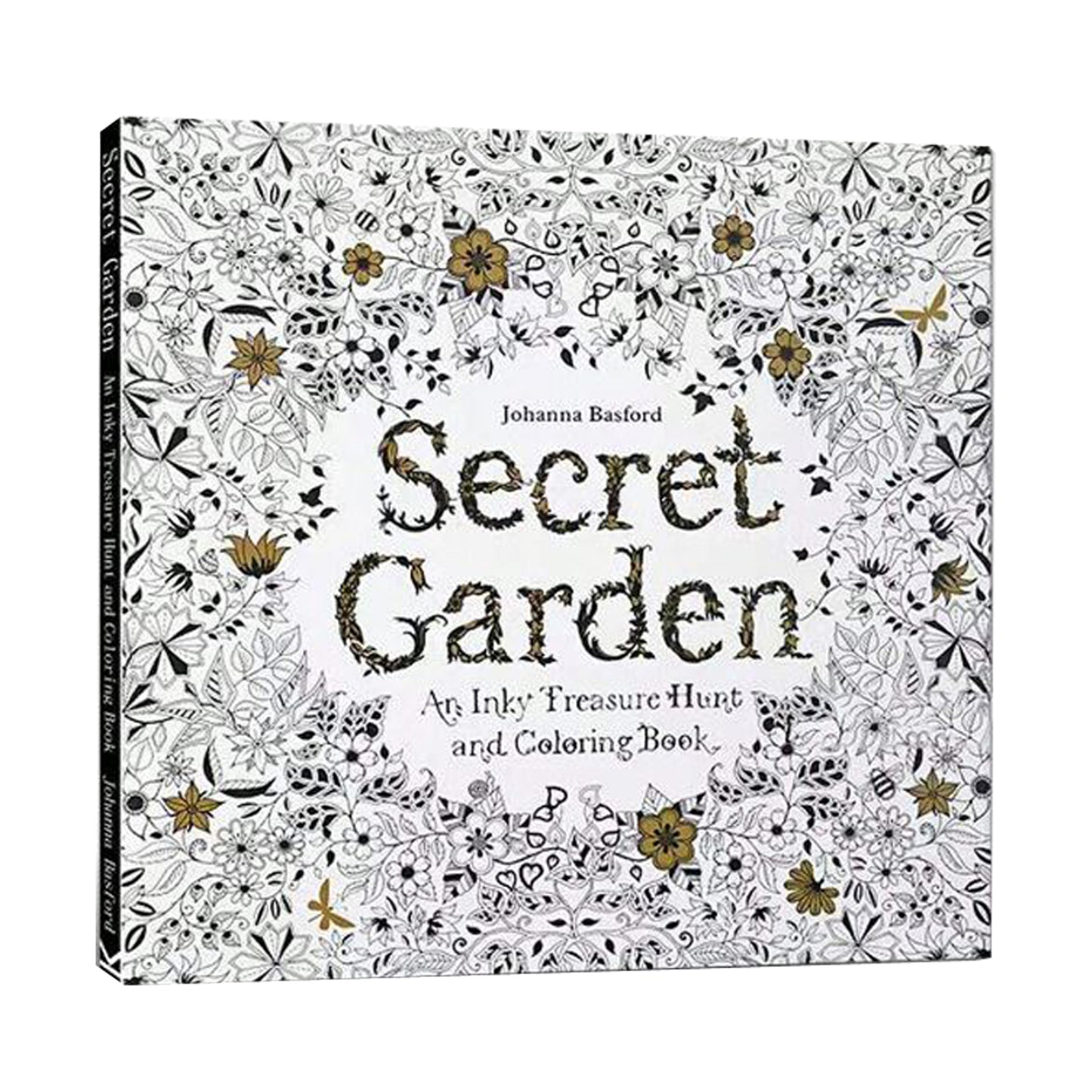 Secret Garden: An Inky Treasure Hunt and Coloring Book