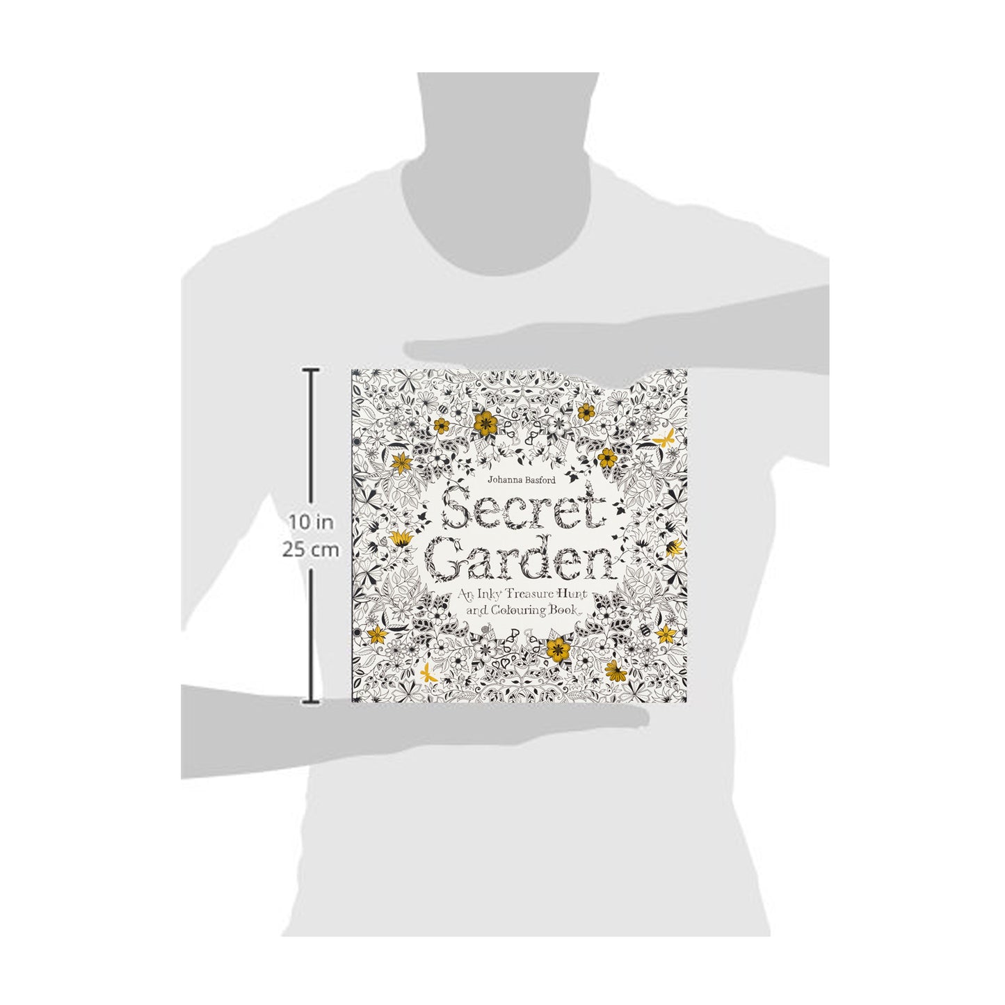 Secret Garden: An Inky Treasure Hunt and Coloring Book