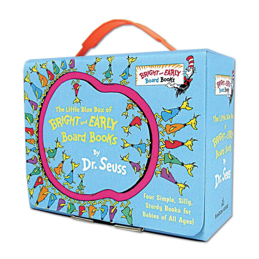 The Little Blue Boxed Set of Bright and Early Board Books by Dr. Seuss