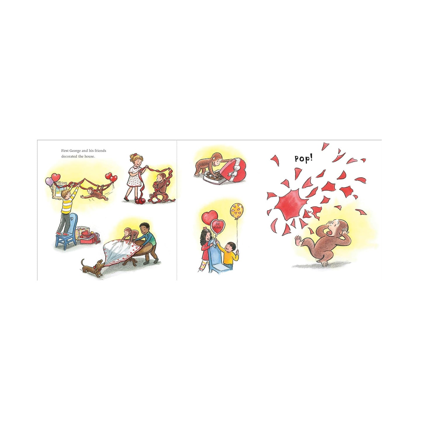 Happy Valentine's Day, Curious George