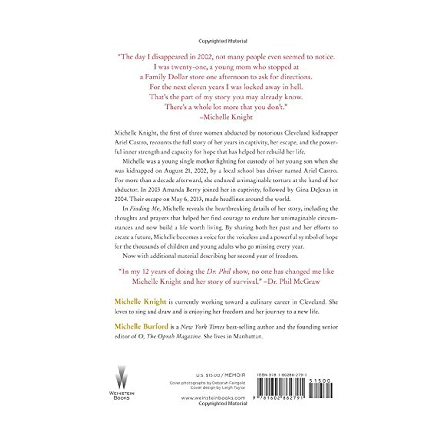 Finding Me: A Decade of Darkness, a Life Reclaimed - A Memoir of the Cleveland Kidnappings