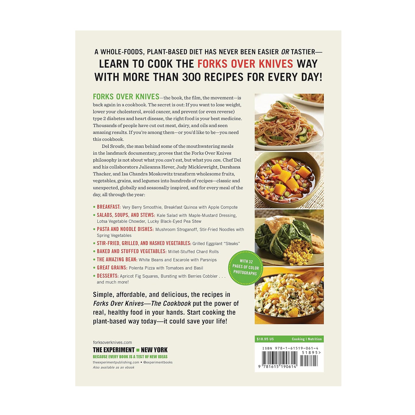 Forks Over Knives - The Cookbook: Over 300 Recipes for Plant-Based Eating All Through the Year