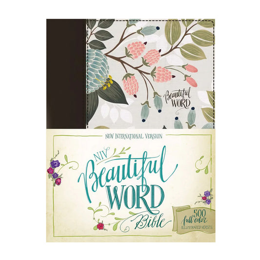 NIV, Beautiful Word Bible: 500 Full-Color Illustrated Verses