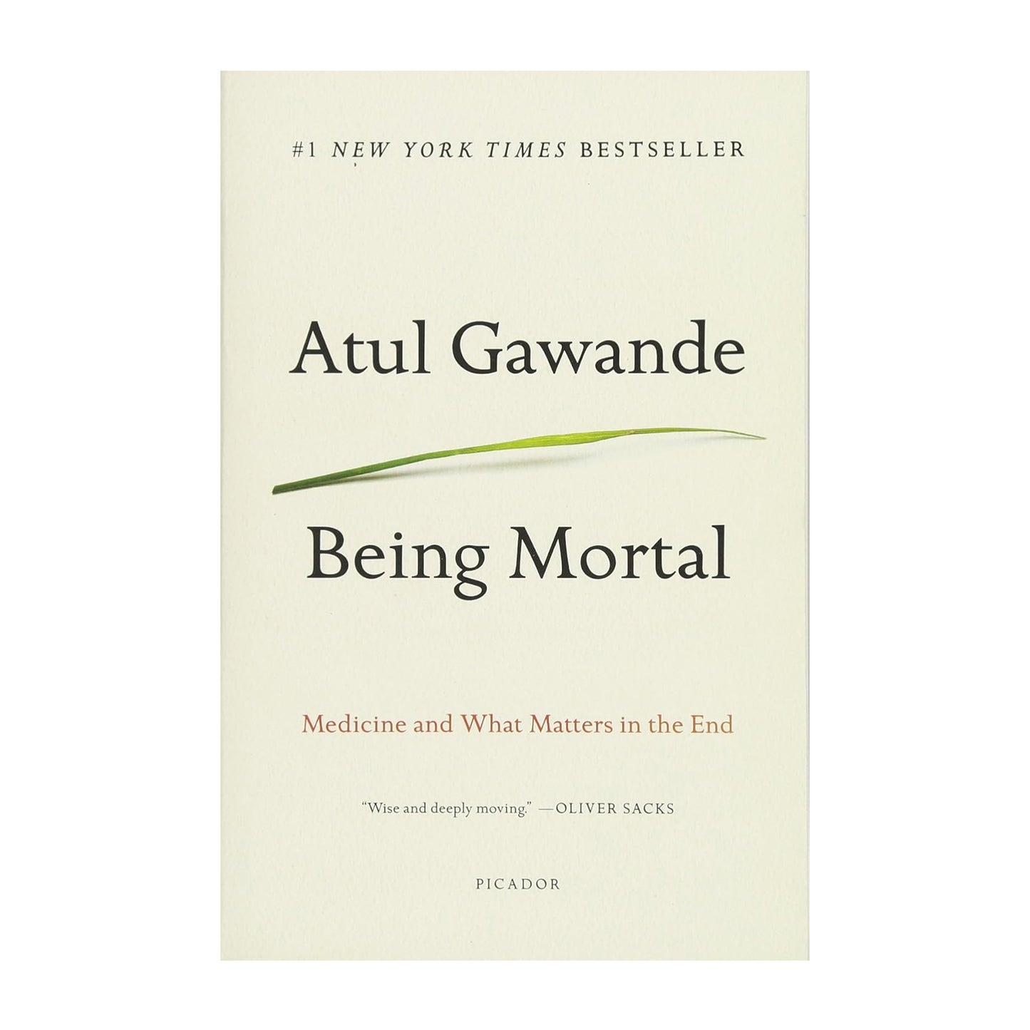 Being Mortal: Medicine and What Matters in the End