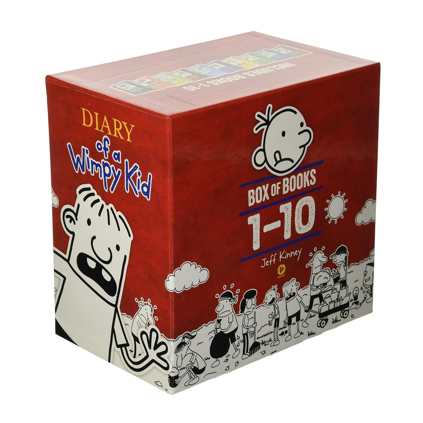 Diary of a Wimpy Kid Boxed Set, Books 1-10