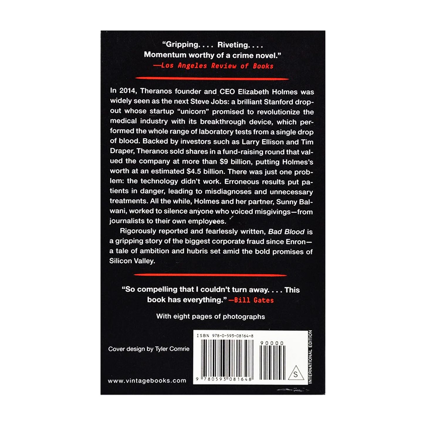 Bad Blood: Secrets and Lies in a Silicon Valley Startup