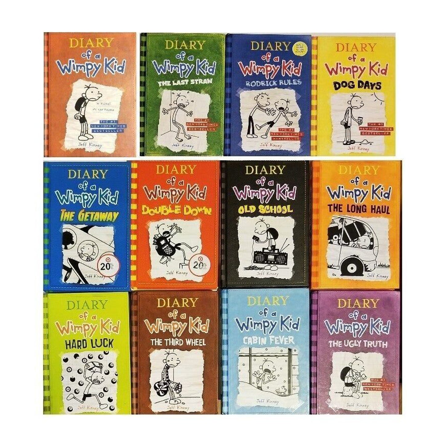 Diary of a Wimpy Kid Boxed Set, Books 1-12