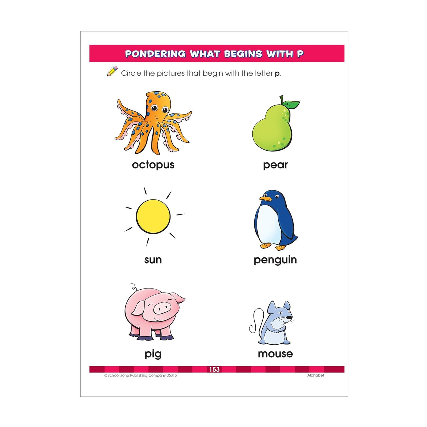 Big Preschool Workbook, Ages 3-5