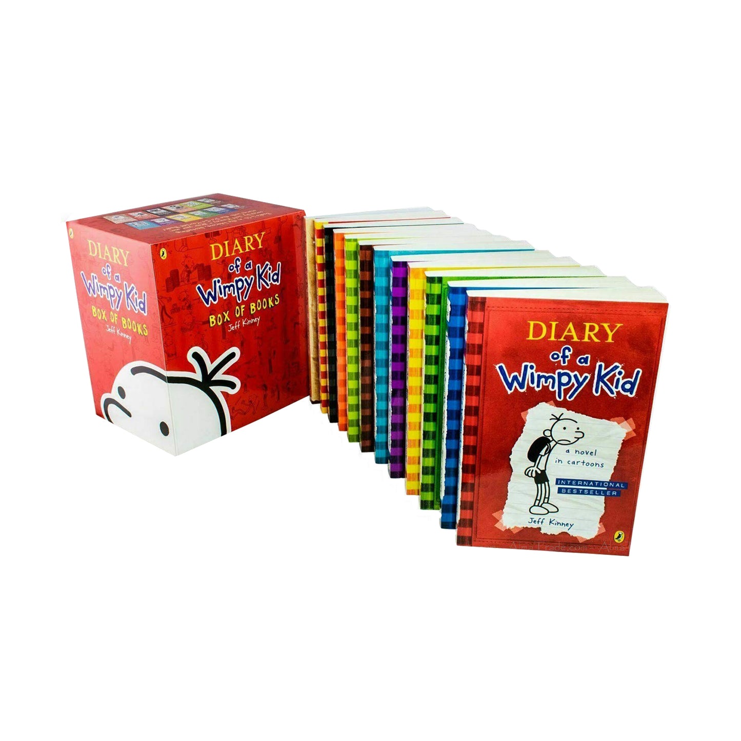 Diary Of A Wimpy Kid Collection 12 Books Set